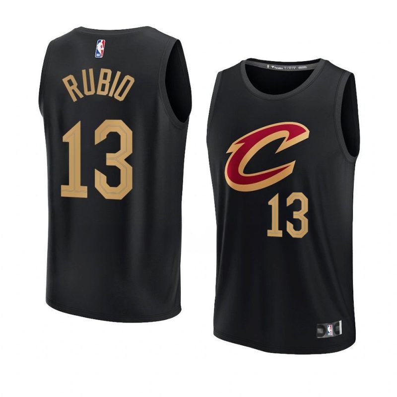 2022 23cavaliers ricky rubio black fast break repli