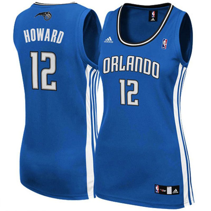 Dwight Howard Orlando Magic Women Fashion Royal Blu