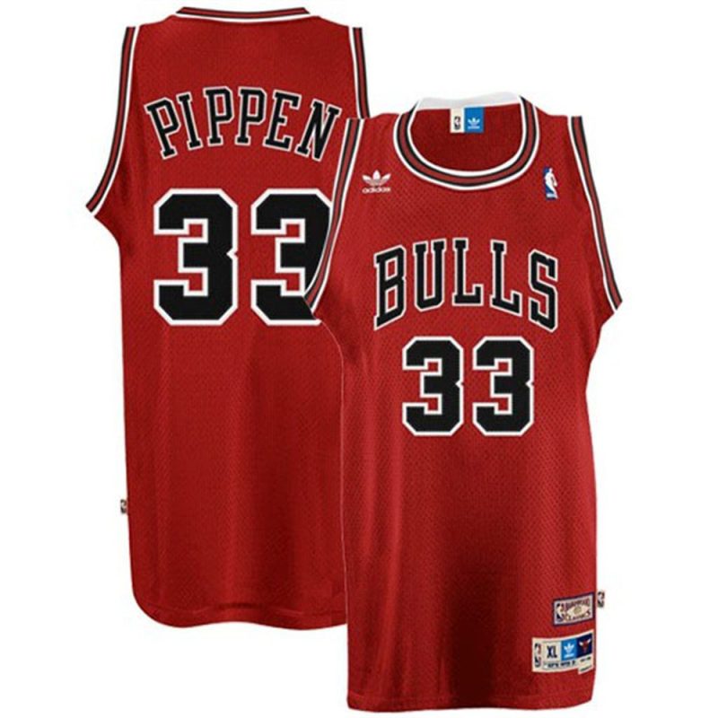 Scottie Pippen Chicago Bulls Red Jersey