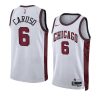 alex caruso bullsjersey 2022 23city edition whiteswingman