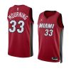 alonzo mourning heatjersey statement edition redswingman