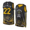 andrew wiggins warriors japanese heritage black menjersey