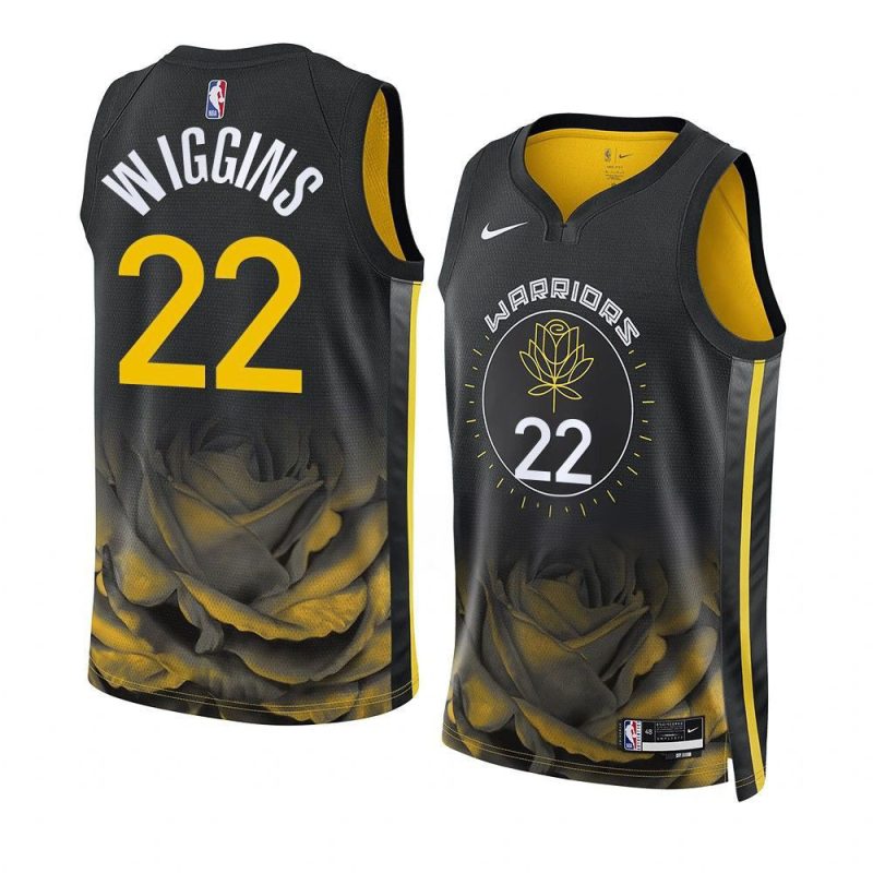 andrew wiggins warriorsjersey 2022 23city edition blackswi