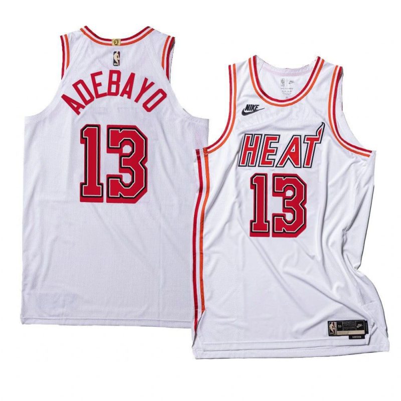 bam adebayo 2022 23heat jersey 35th classic edition