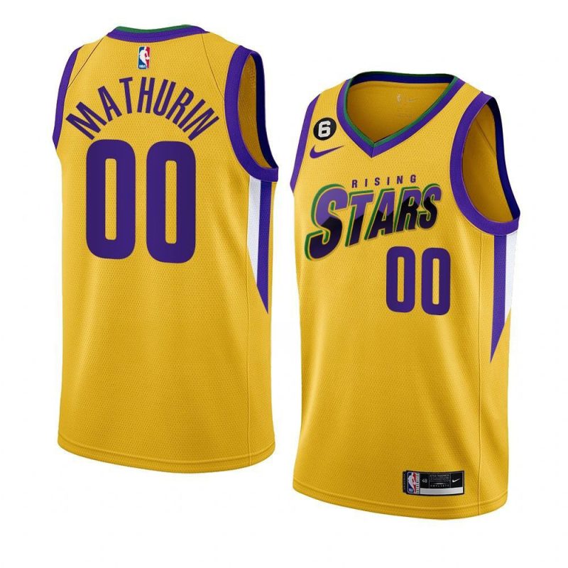 bennedict mathurin 2023 nba rising stars jersey pac