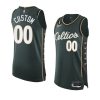 custom 2022 23celtics jersey city editionauthentic green