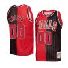 custom jersey hardwood classics 1995 96 red black y