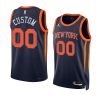 custom knicksjersey 2022 23statement edition navyswingman