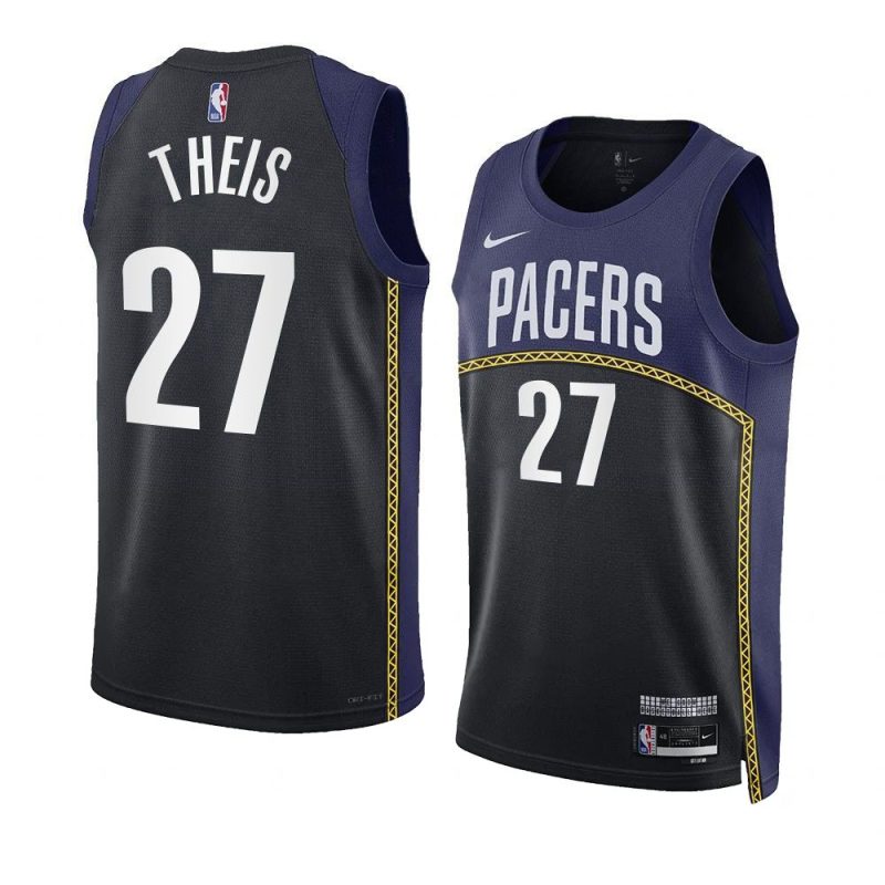 daniel theis pacersjersey 2022 23city edition black yythkg