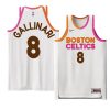 danilo gallinari special jersey dunkin donuts white