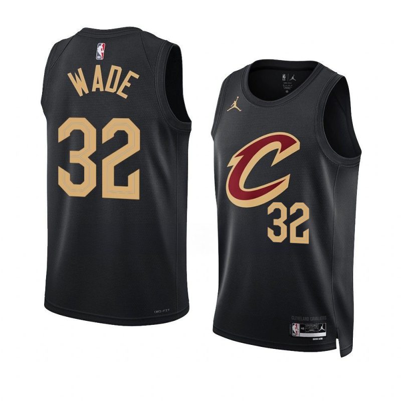 dean wade cavaliersjersey 2022 23statement edition black