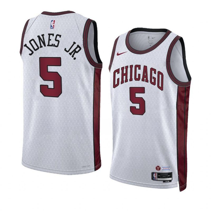 derrick jones jr. bullsjersey 2022 23city edition w 1