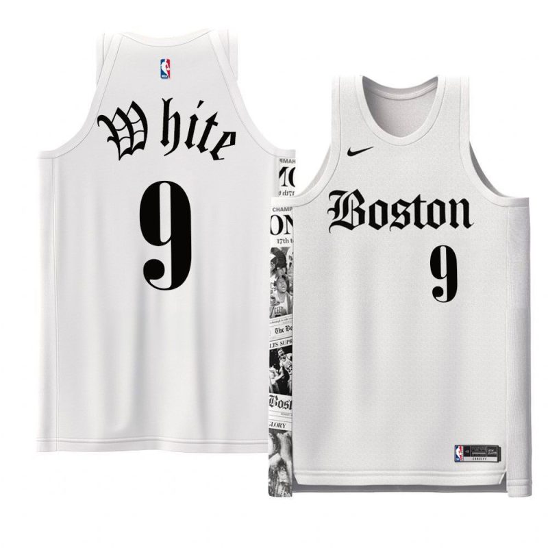 derrick white celtics boston global specialjersey white