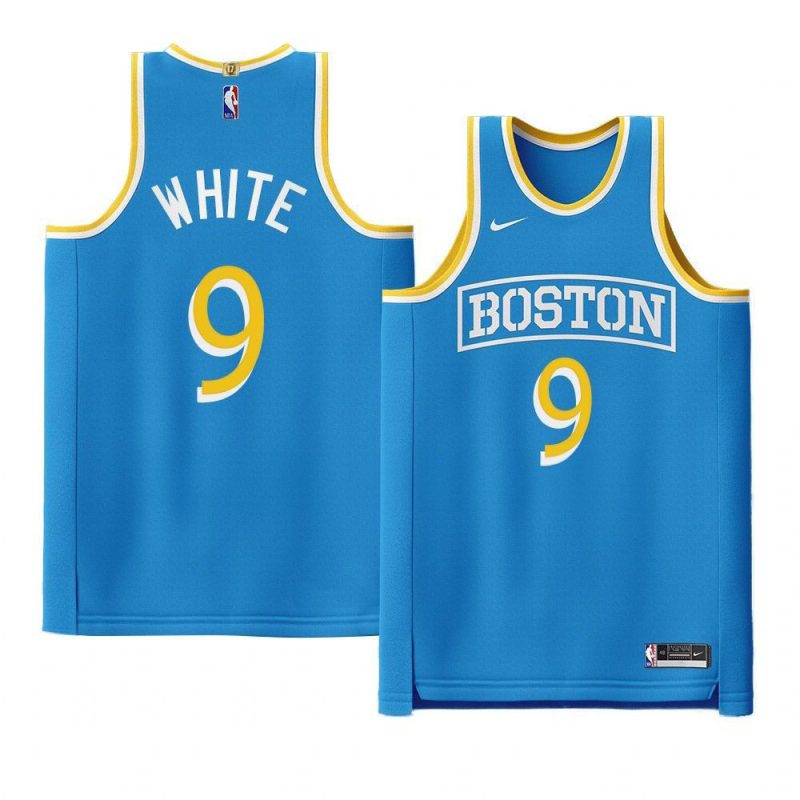 derrick white celtics city connect bluejersey blue