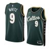 derrick white celticsjersey 2022 23city edition greenhonor