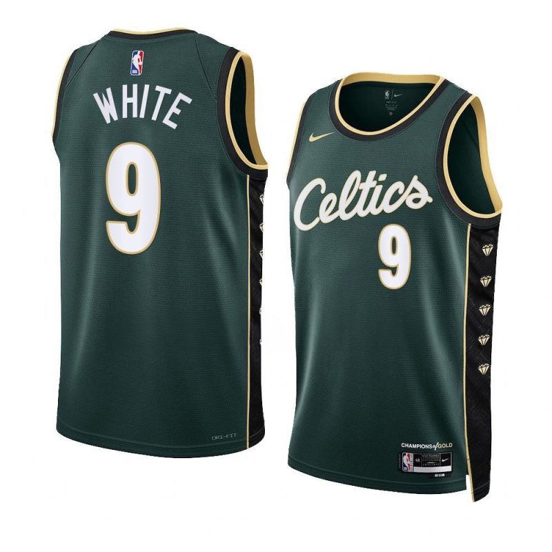 derrick white celticsjersey 2022 23city edition greenhonor