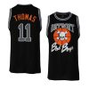 detroit pistons isiah thomas black bad boys jersey