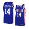 dewayne dedmon 76ersjersey 2022 23icon edition blueswingma