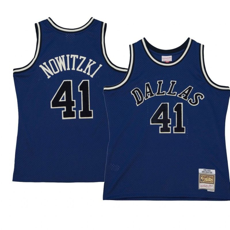 dirk nowitzki hardwood classics 1998 99 jersey off