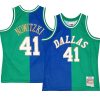 dirk nowitzki split swingman jersey hardwood classics yyth