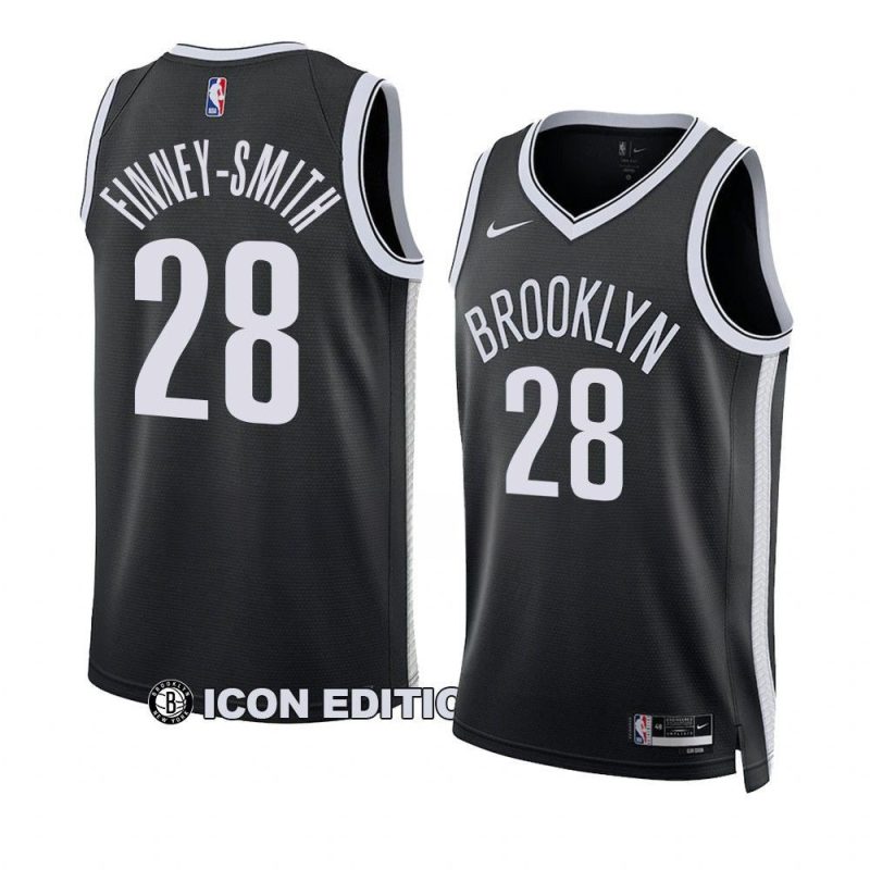 dorian finney smith netsjersey icon edition blackswingman