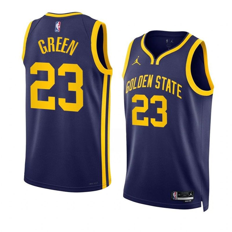 draymond green navy statement edition jersey