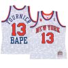 evan fournier camo tanktop jersey 2022 bape white