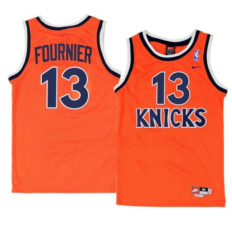 evan fournier replica jersey throwback orange