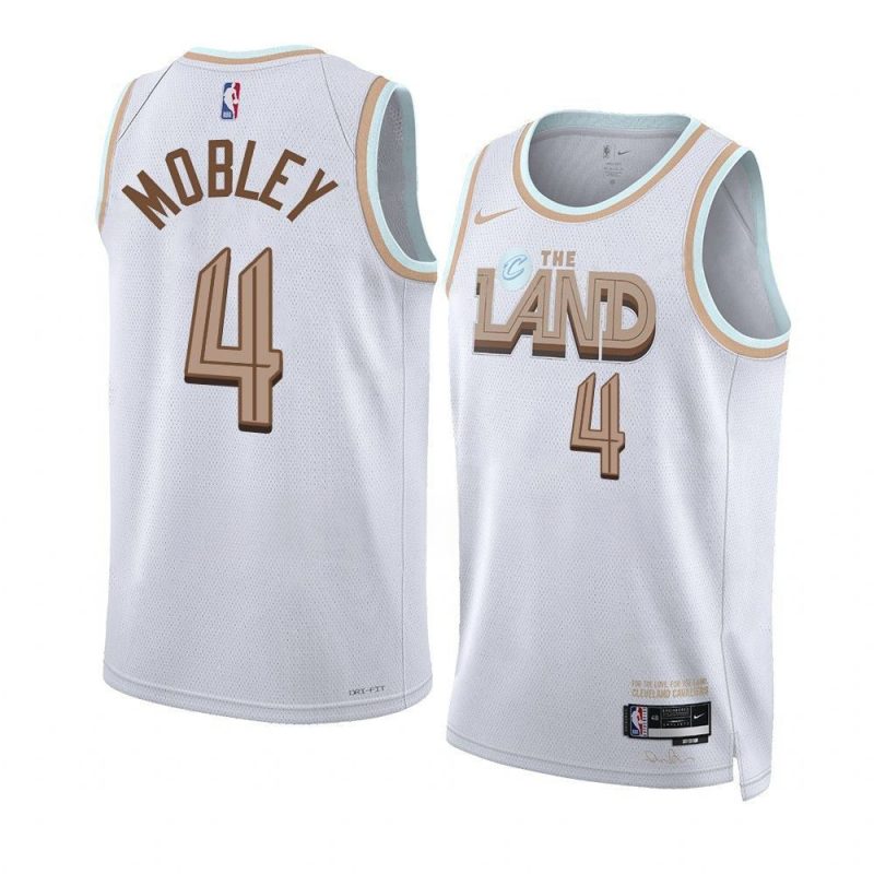 evan mobley cavaliersjersey 2022 23city edition whiteswing