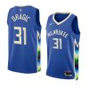 goran dragic bucksjersey 2022 23city edition blueswingman