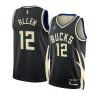 grayson allen bucksjersey 2022 23statement edition blacksw