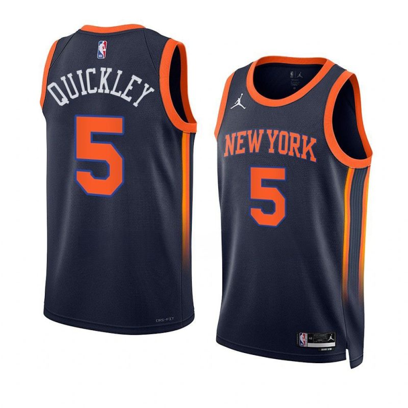 immanuel quickley knicksjersey 2022 23statement edition na