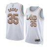 isaac okoro cavaliersjersey 2022 23city edition whiteswing