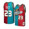 jaden ivey jersey hardwood classics teal red split