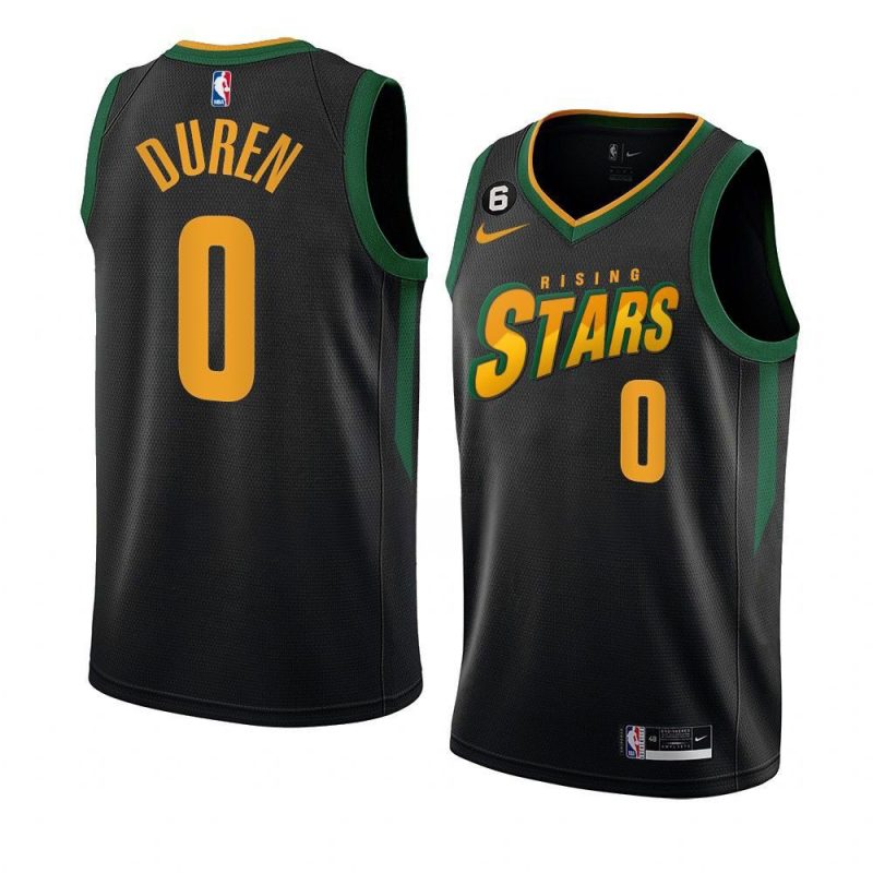 jalen duren jersey 2023 nba rising stars black 1