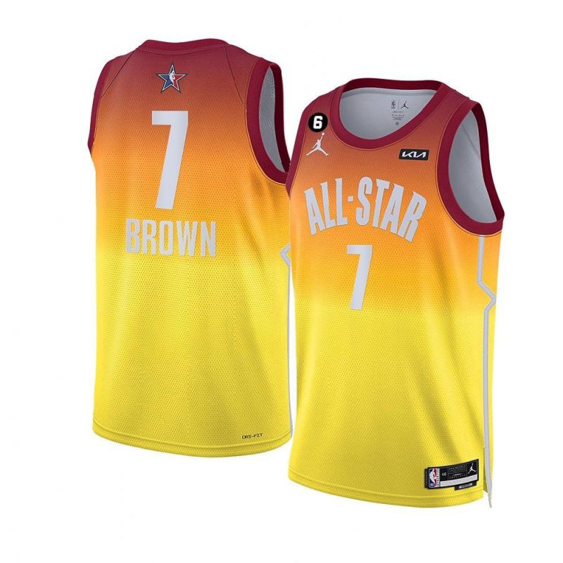 jaylen brown 2023 nba all star jersey celtics yythk