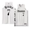 jaylen brown celtics boston global specialjersey white