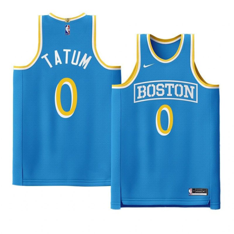 jayson tatum celtics city connect bluejersey blue