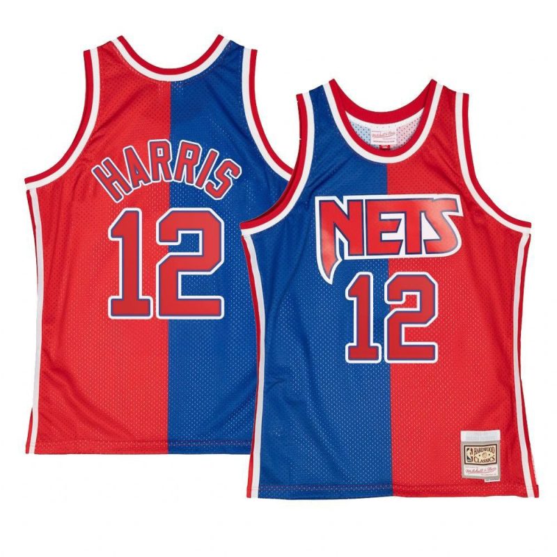 joe harris jersey hardwood classics blue red split