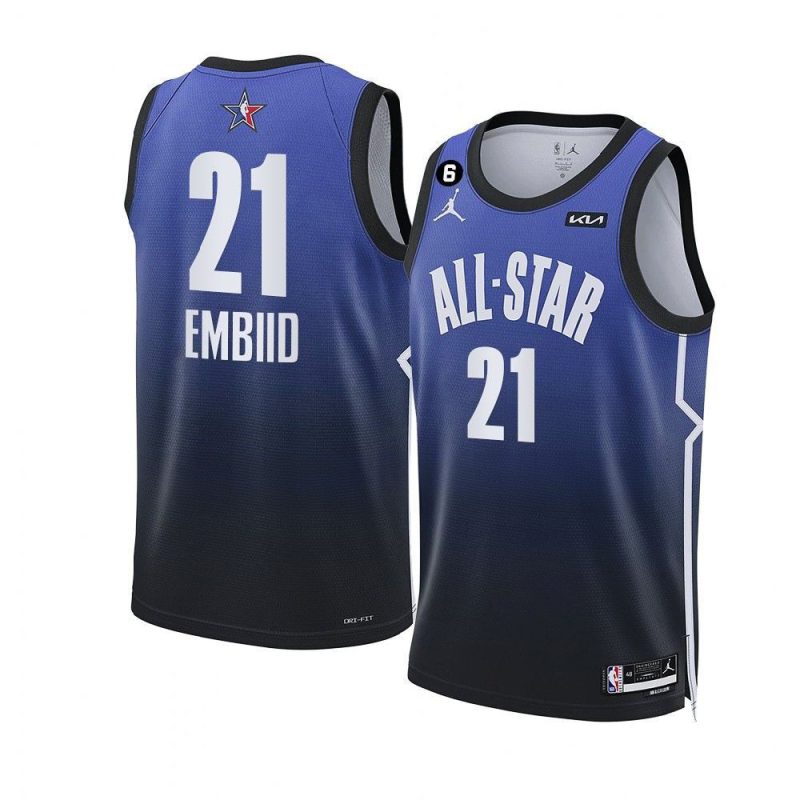 joel embiid 2023 nba all star jersey 76ers b