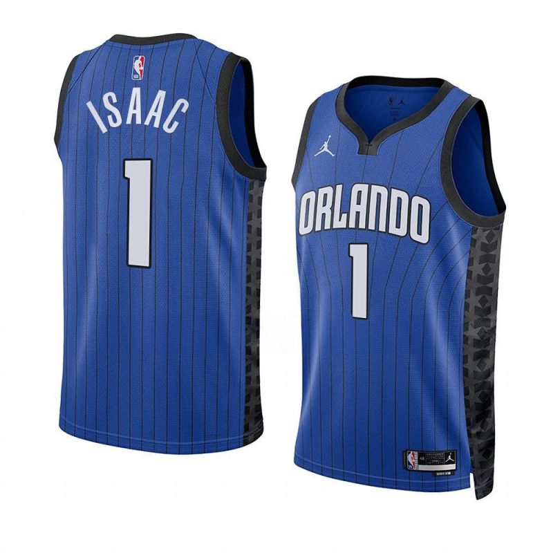 jonathan isaac magicjersey 2022 23statement edition bluesw