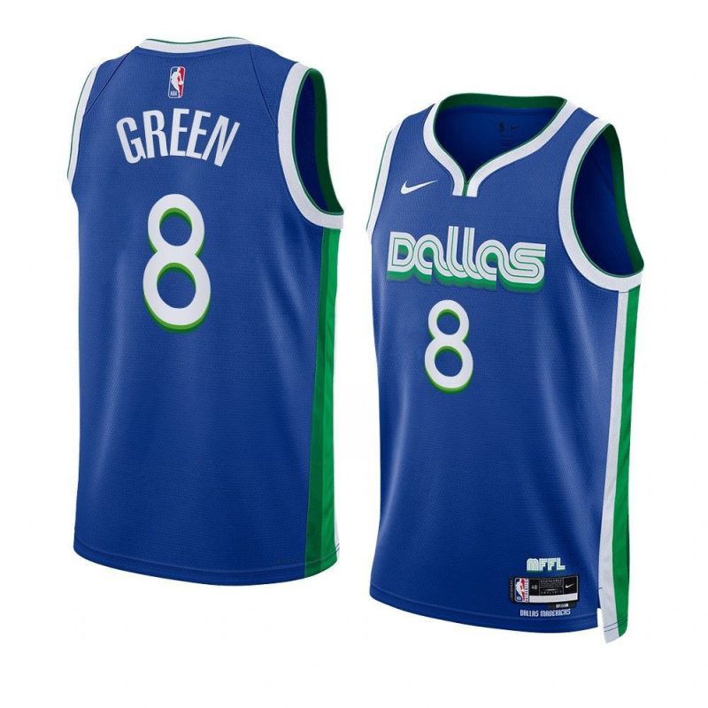 josh green mavericksjersey 2022 23city edition blueswingma