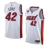 kevin love heatjersey 2022 23association edition whiteswin