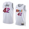 kevin love heatjersey 2022 23city edition whiteswingman