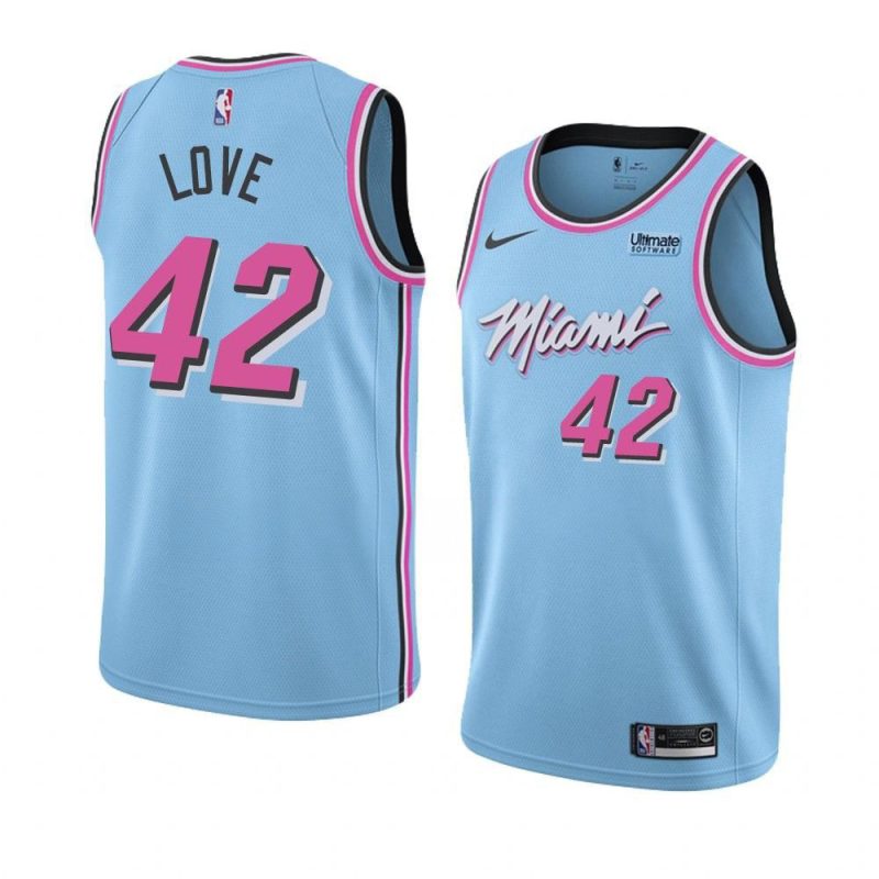 kevin love heatjersey vicewave blueswingman