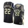 khris middleton black statement edition jersey