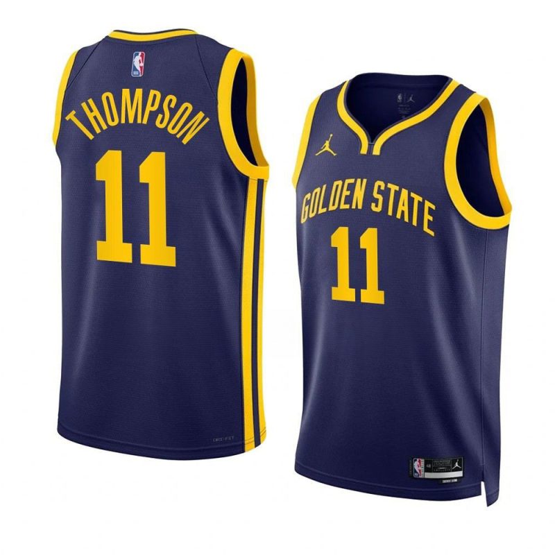 klay thompson navy statement edition jersey