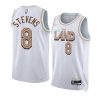 lamar stevens cavaliersjersey 2022 23city edition whiteswi