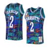 larry johnson hornets jersey lunar new year teal yy