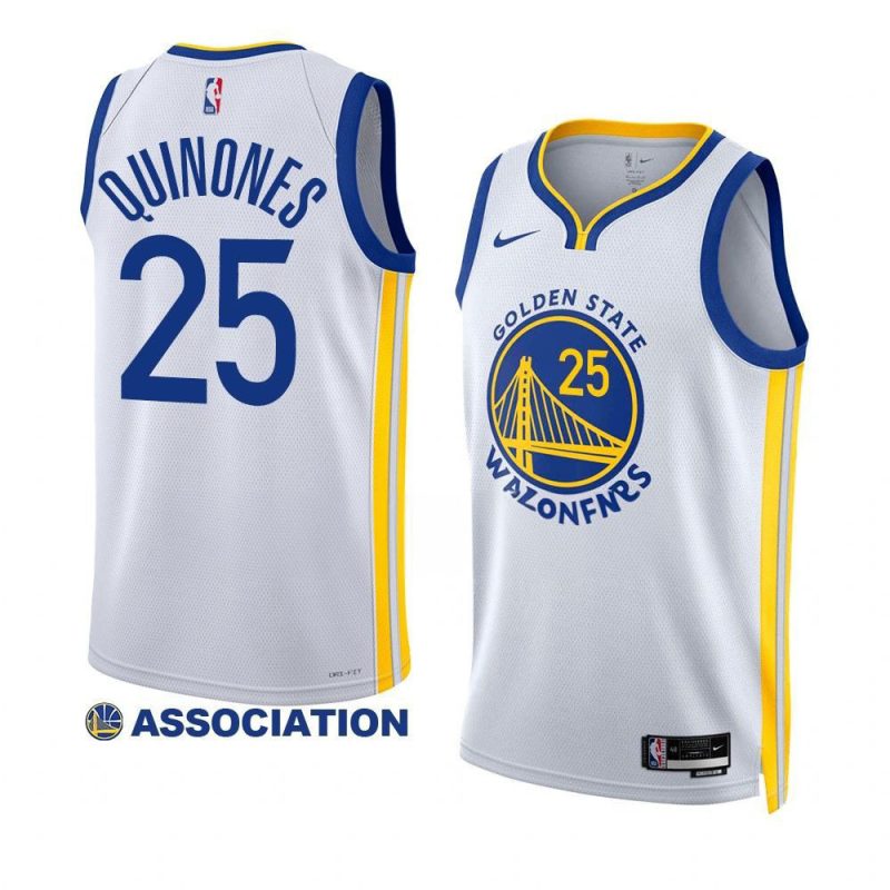 lester quinones warriorsjersey 2022 23association edition